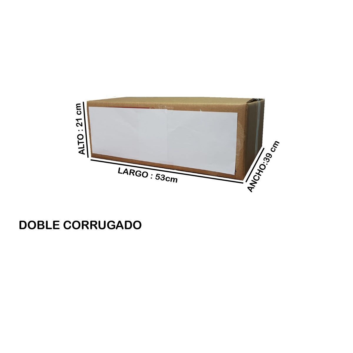 Caja CL03, medida 53 × 39 × 21 cm