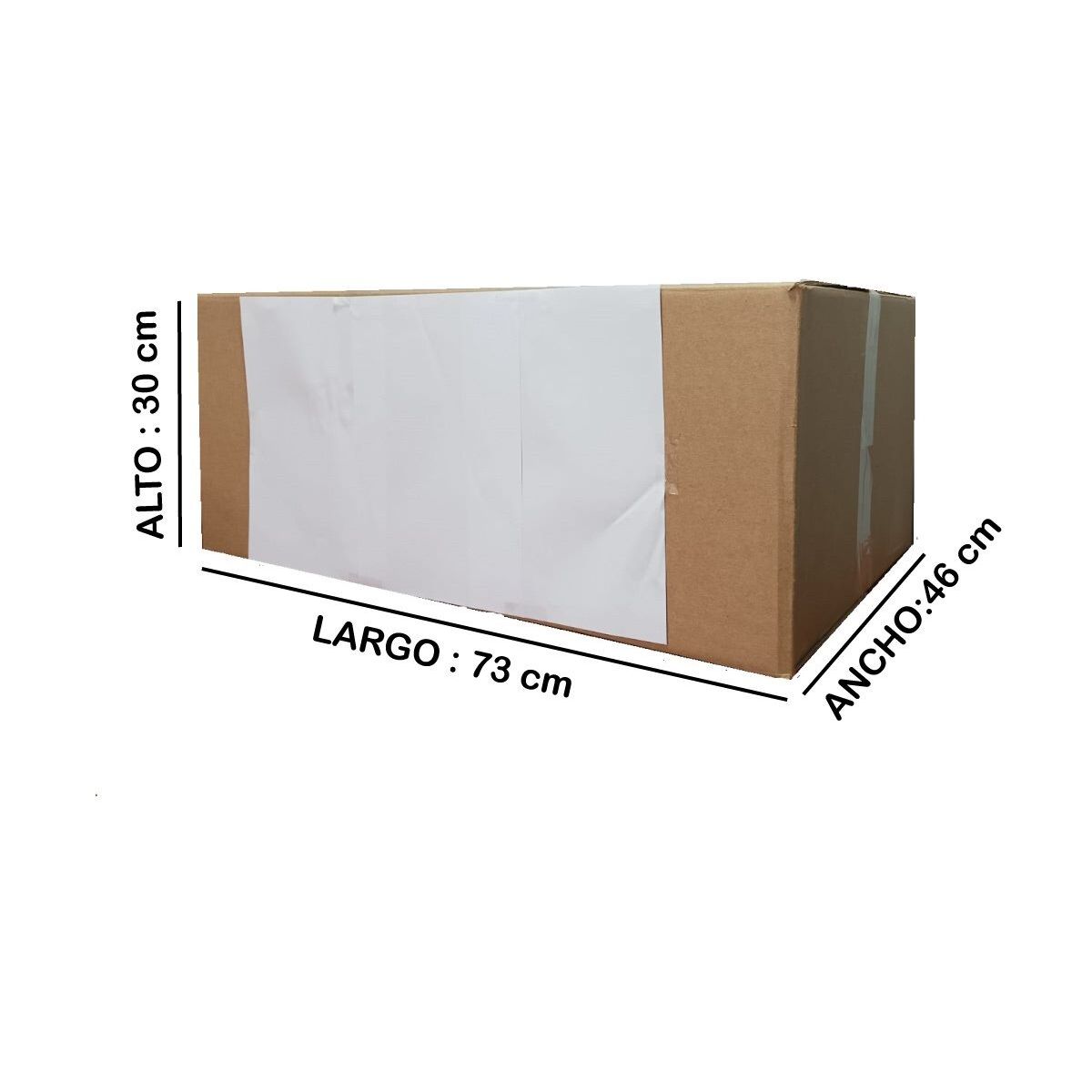 Caja CL06, medida 73 × 46 × 30 cm