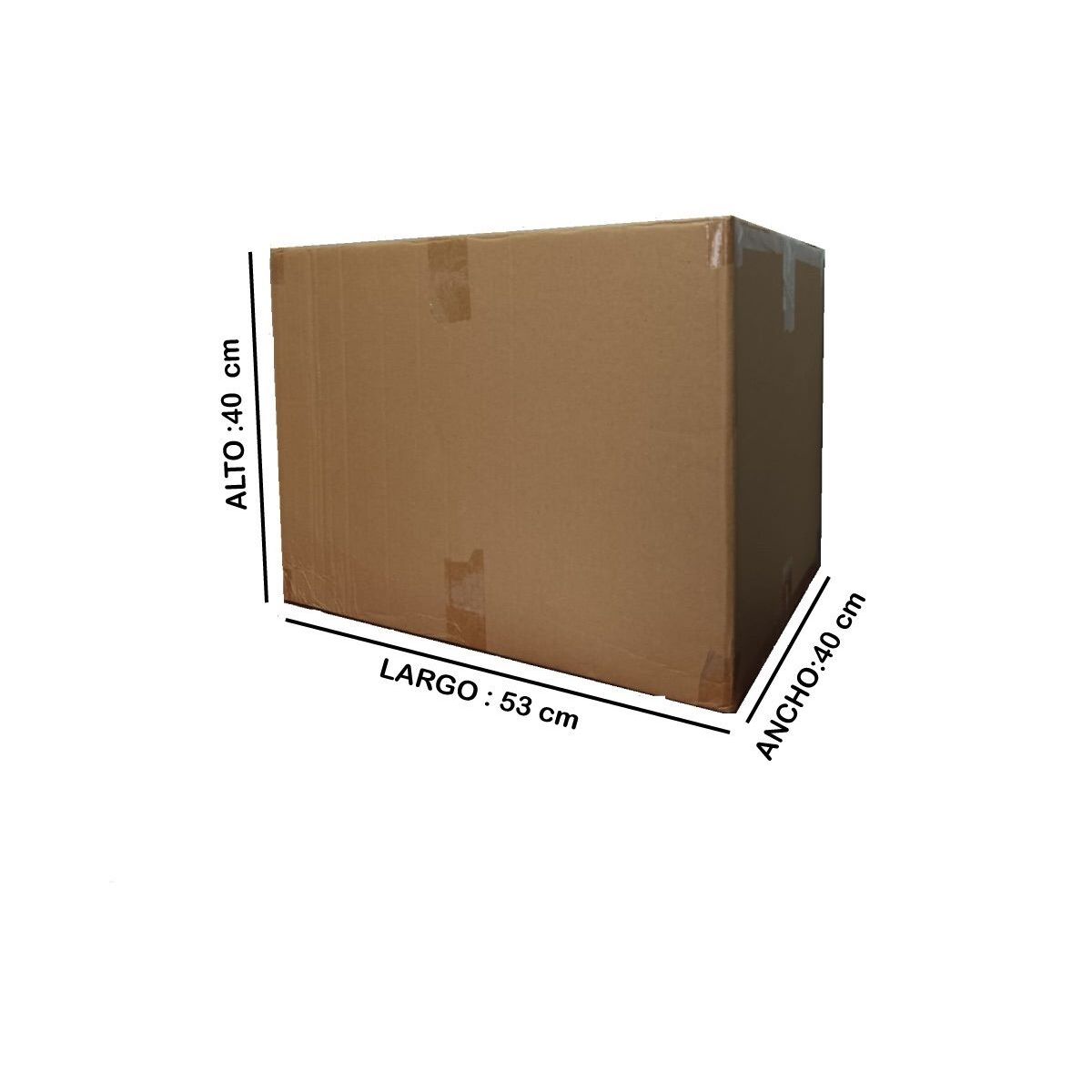 Caja SL-04, medida 53 × 40 × 40 cm
